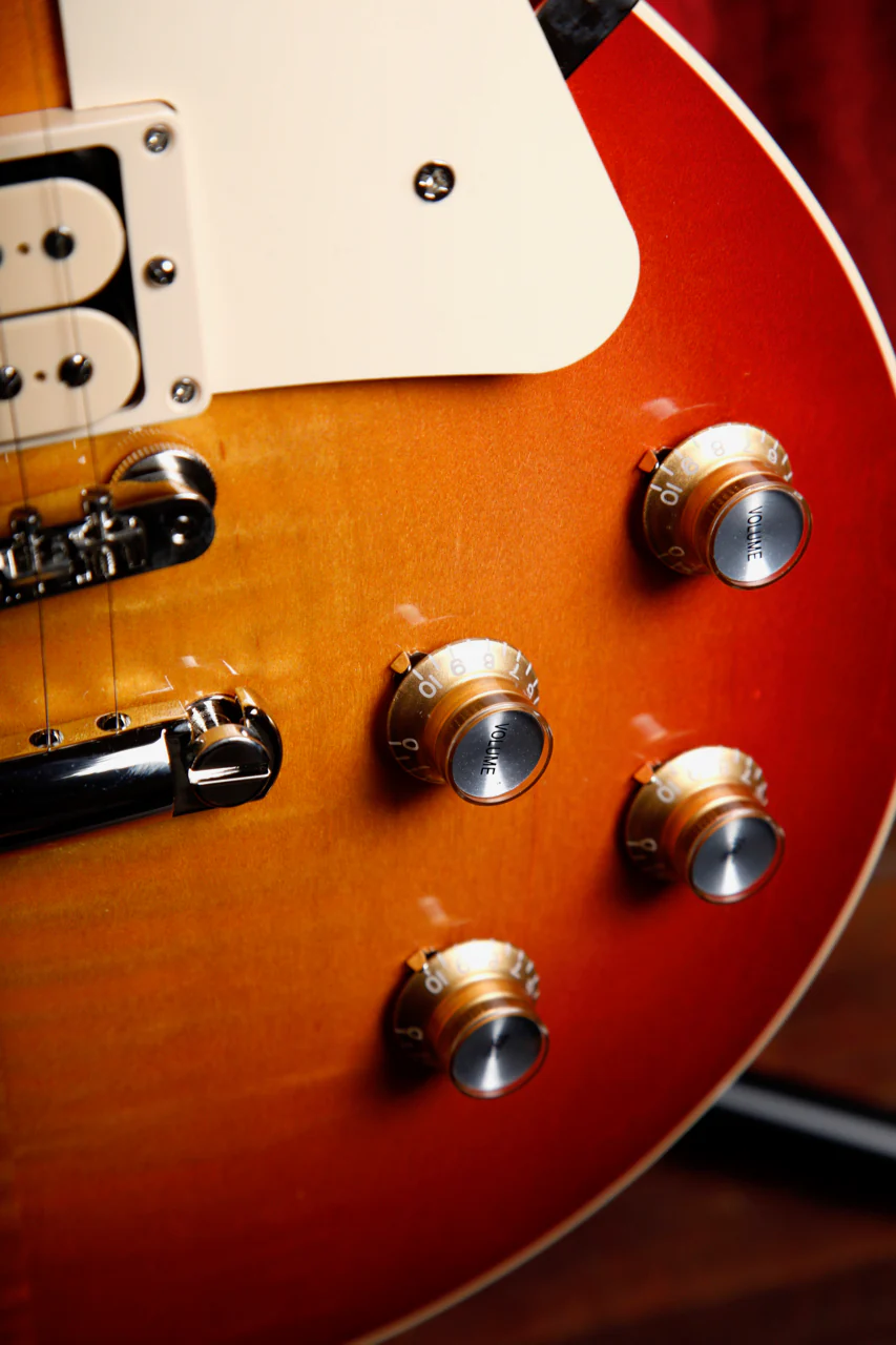 Gibson Les Paul Standard 60s Double Trouble Cherry Sunburst Gloss Electric Guitar - Image 6