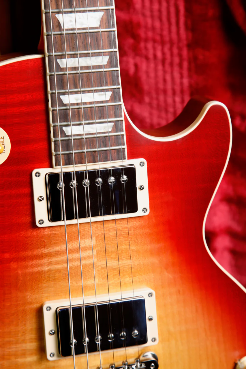 Gibson Les Paul Standard 60s Faded Vintage Cherry Sunburst Electric Guitar - Image 5