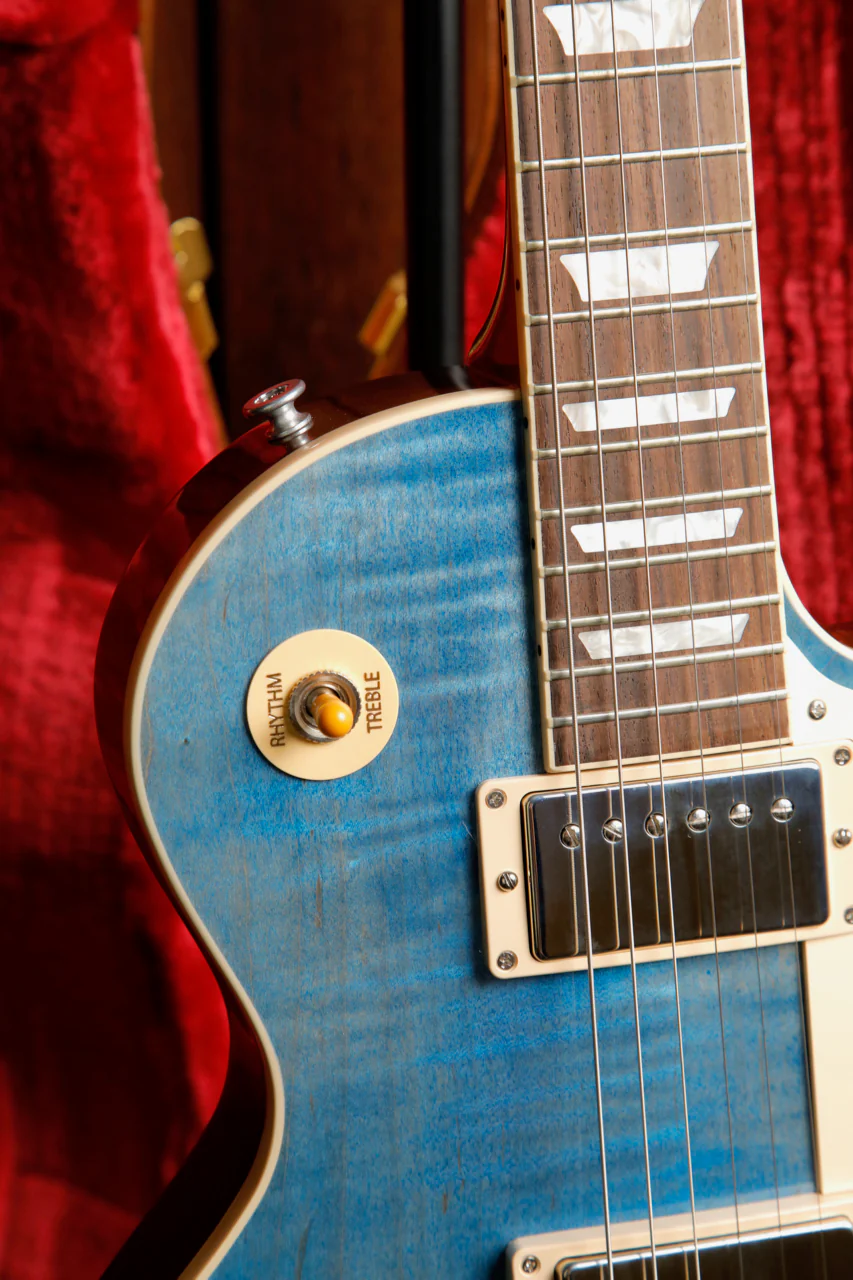 Gibson Les Paul Standard 60s Ocean Blue Electric Guitar - Image 5