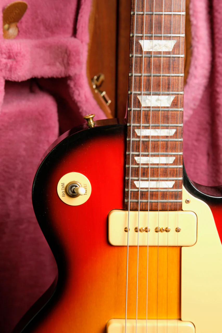 Gibson Les Paul Studio Gem Topaz Electric Guitar 1996 Pre-Owned - Image 5