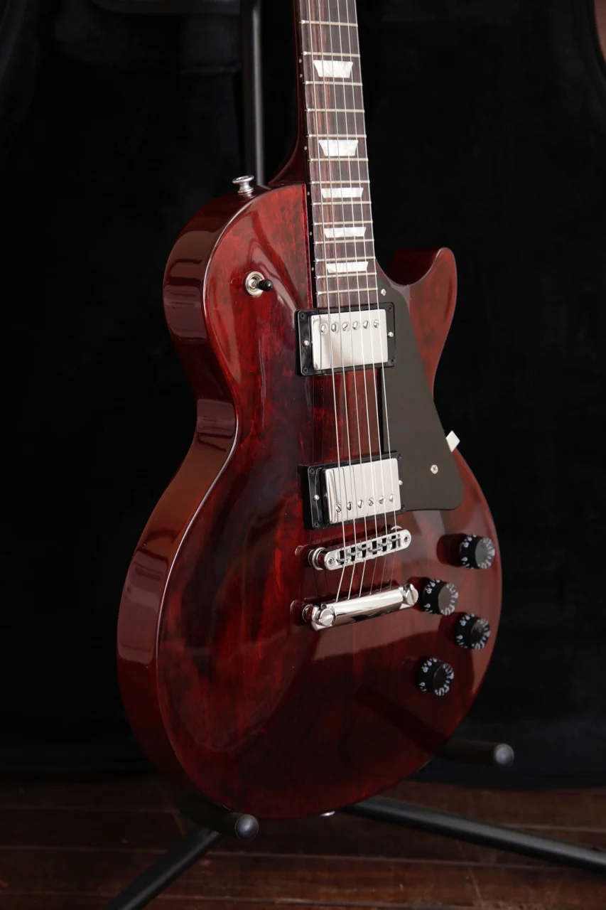 Gibson Les Paul Studio in Wine Red Electric Guitar - Image 7