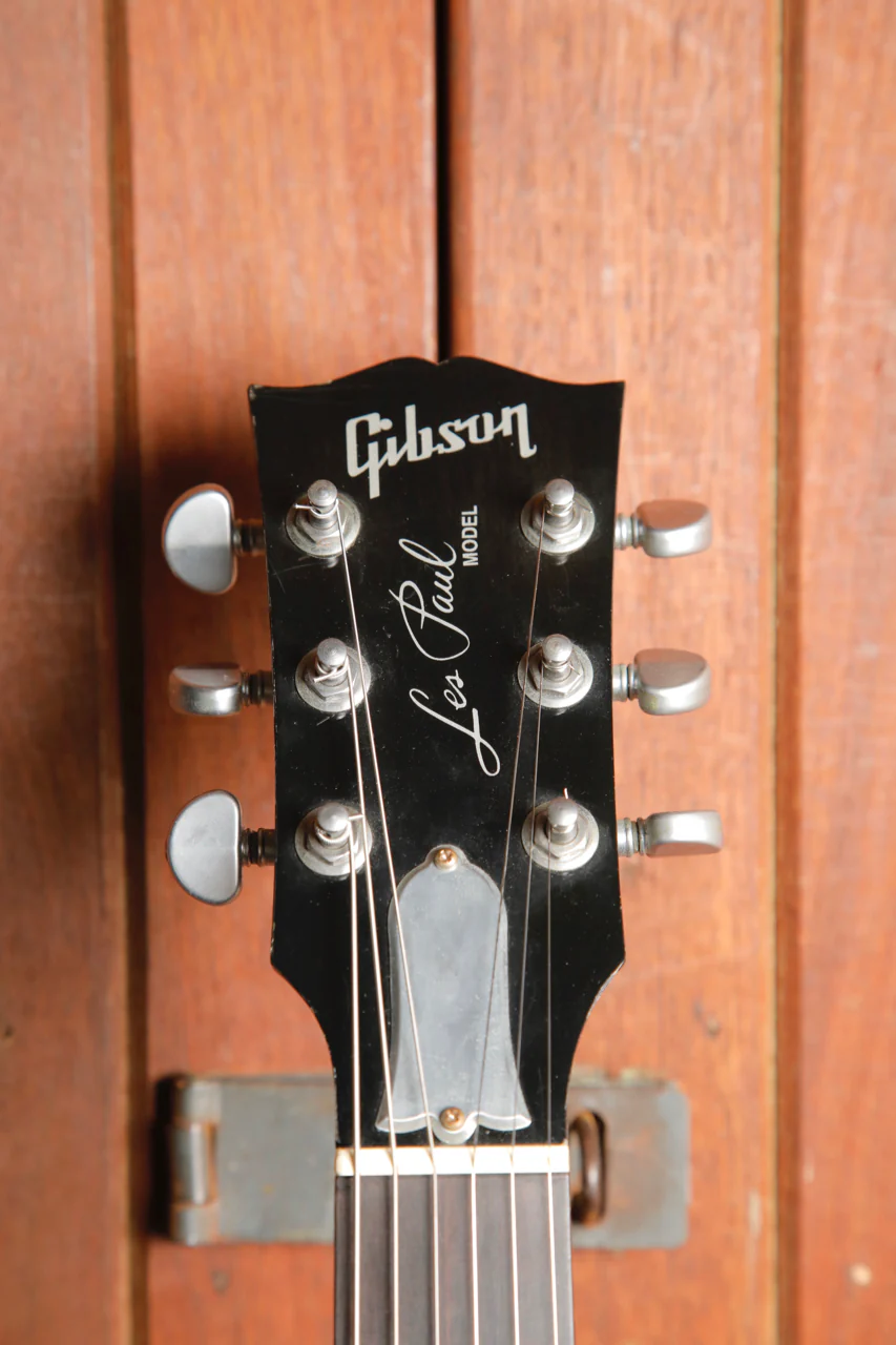 Gibson Les Paul Studio Platinum Ebony Electric Guitar 2003 Pre-Owned - Image 3