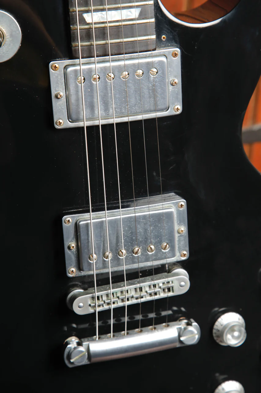 Gibson Les Paul Studio Platinum Ebony Electric Guitar 2003 Pre-Owned - Image 6