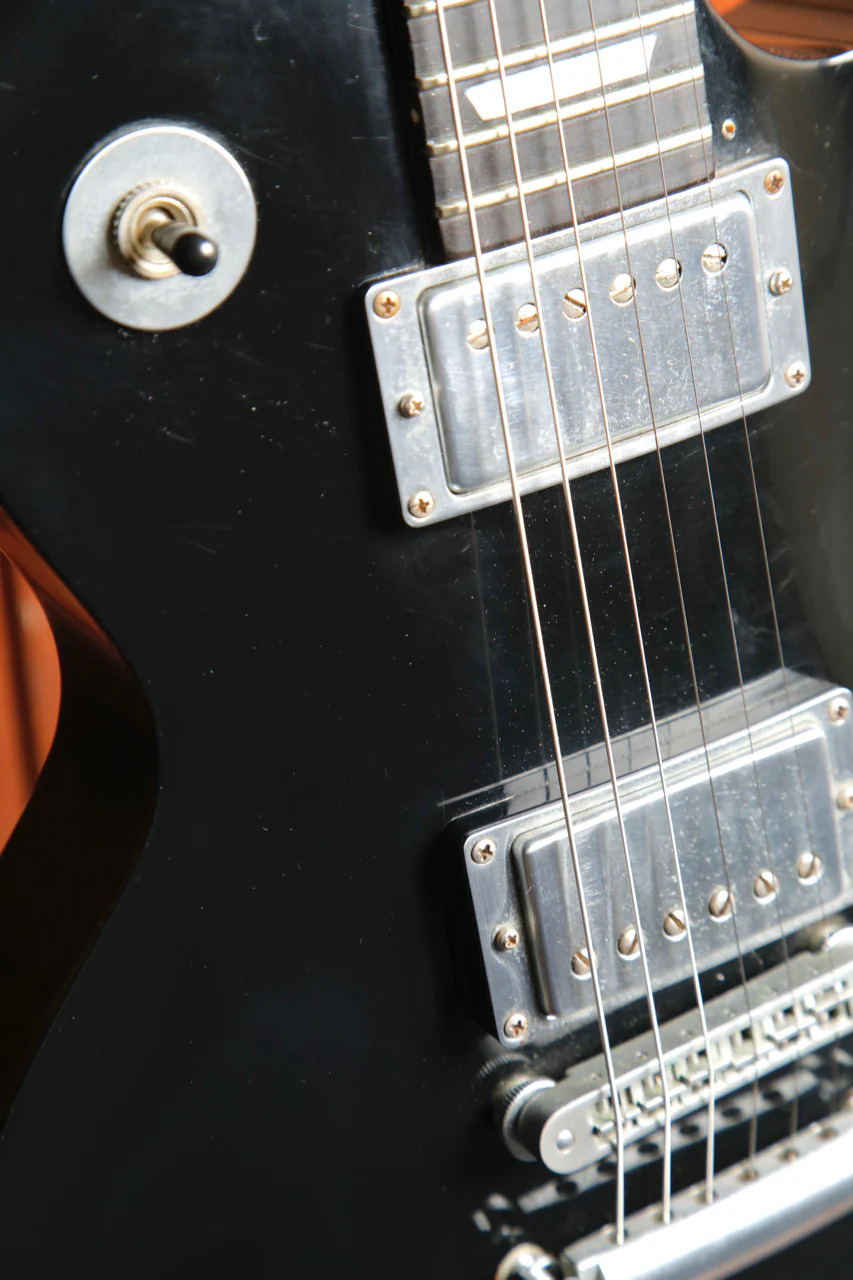Gibson Les Paul Studio Platinum Ebony Electric Guitar 2003 Pre-Owned - Image 9