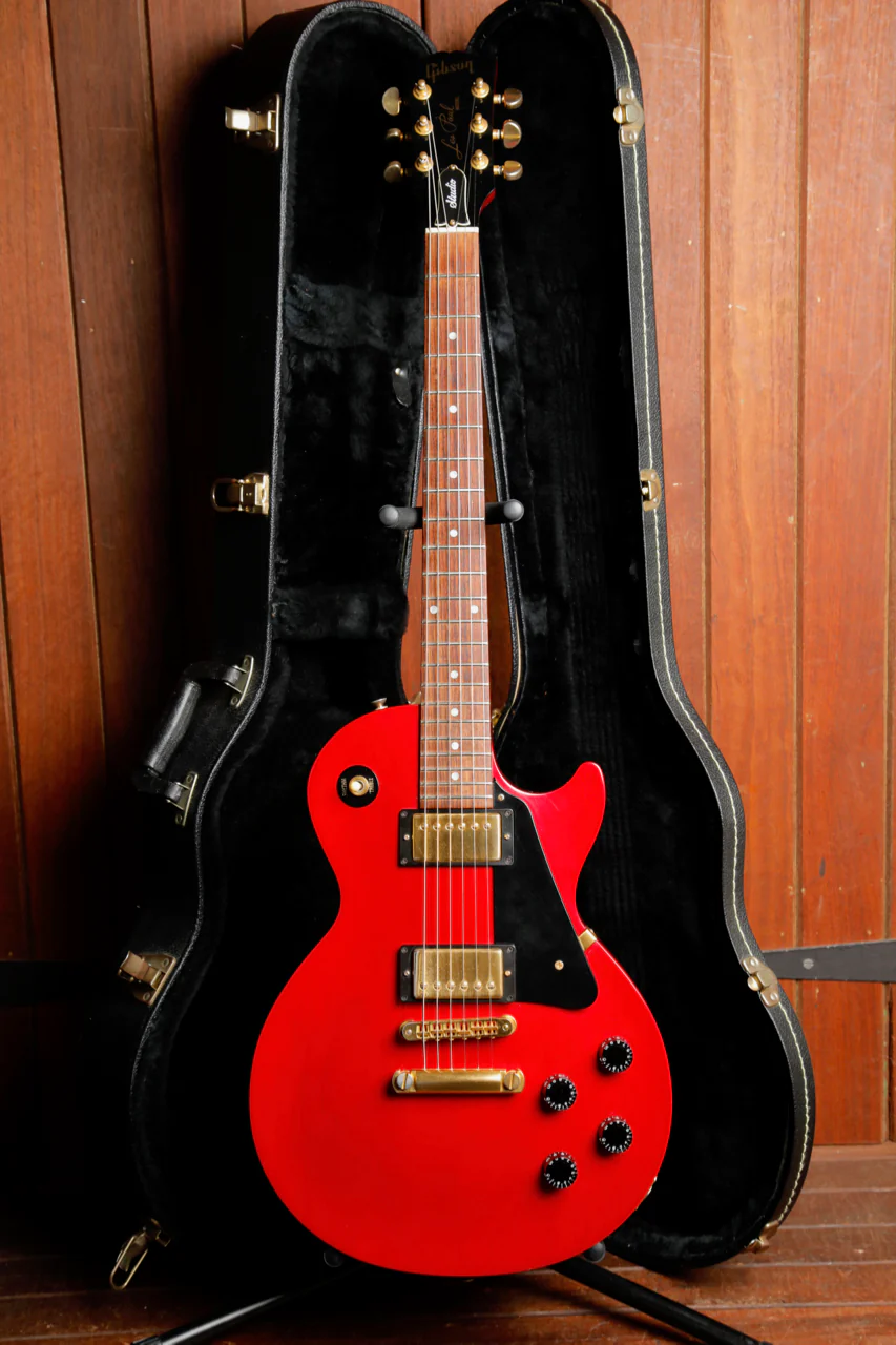 Gibson Les Paul Studio Red Electric Guitar 1998 Pre-Owned - Image 2