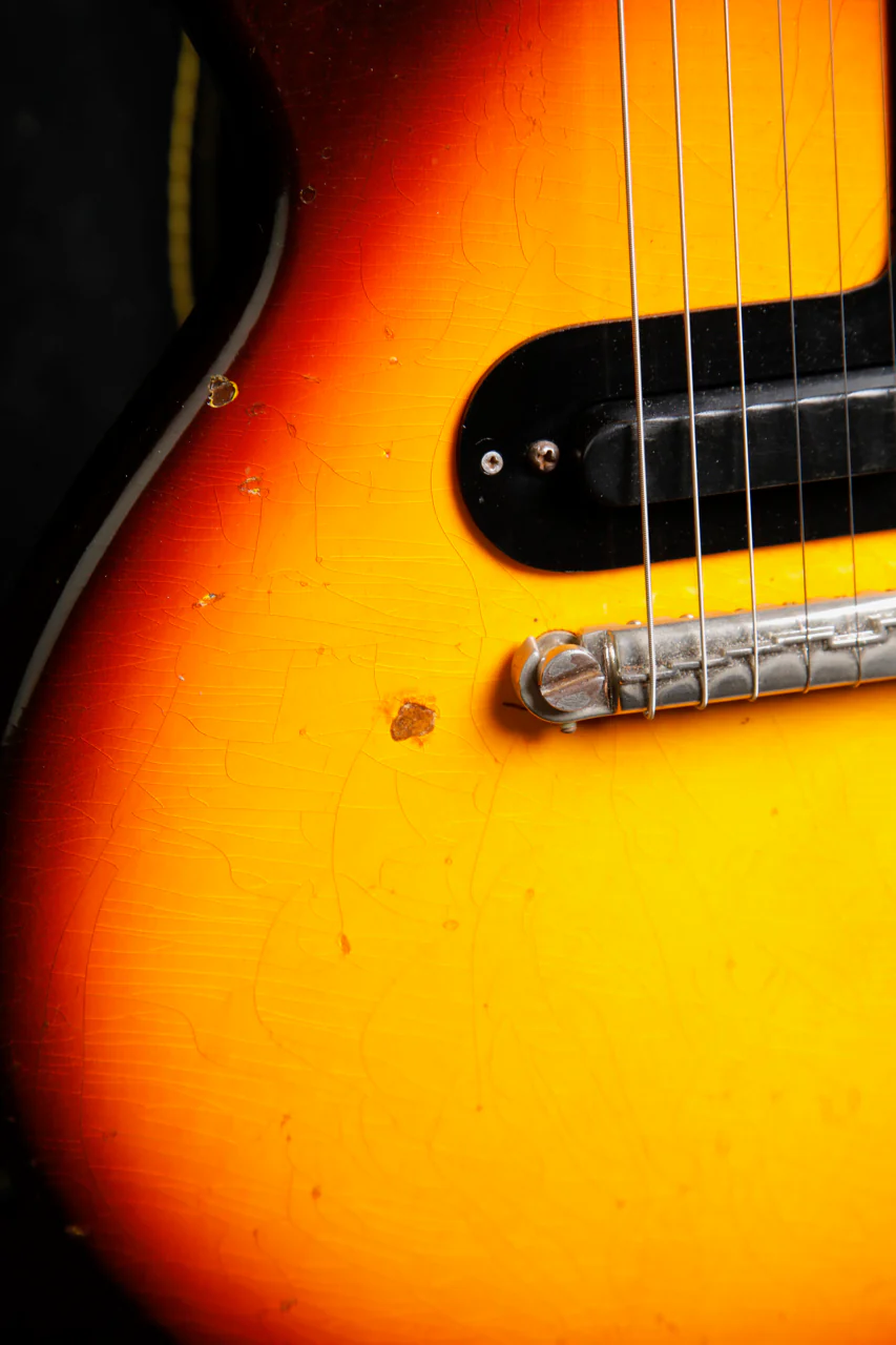 Gibson Melody Maker Double Cut Vintage 1964 Sunburst Electric Guitar Pre-Owned - Image 8