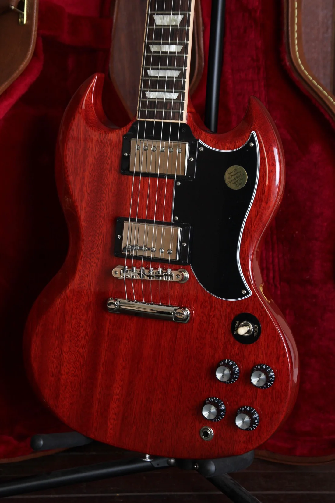 Gibson SG Standard '61 Electric Guitar Vintage Cherry - Image 6
