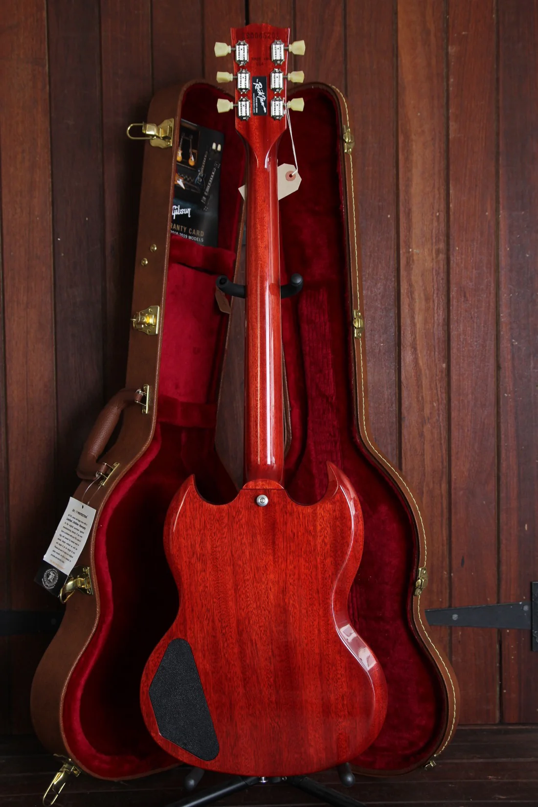 Gibson SG Standard '61 Electric Guitar Vintage Cherry - Image 8
