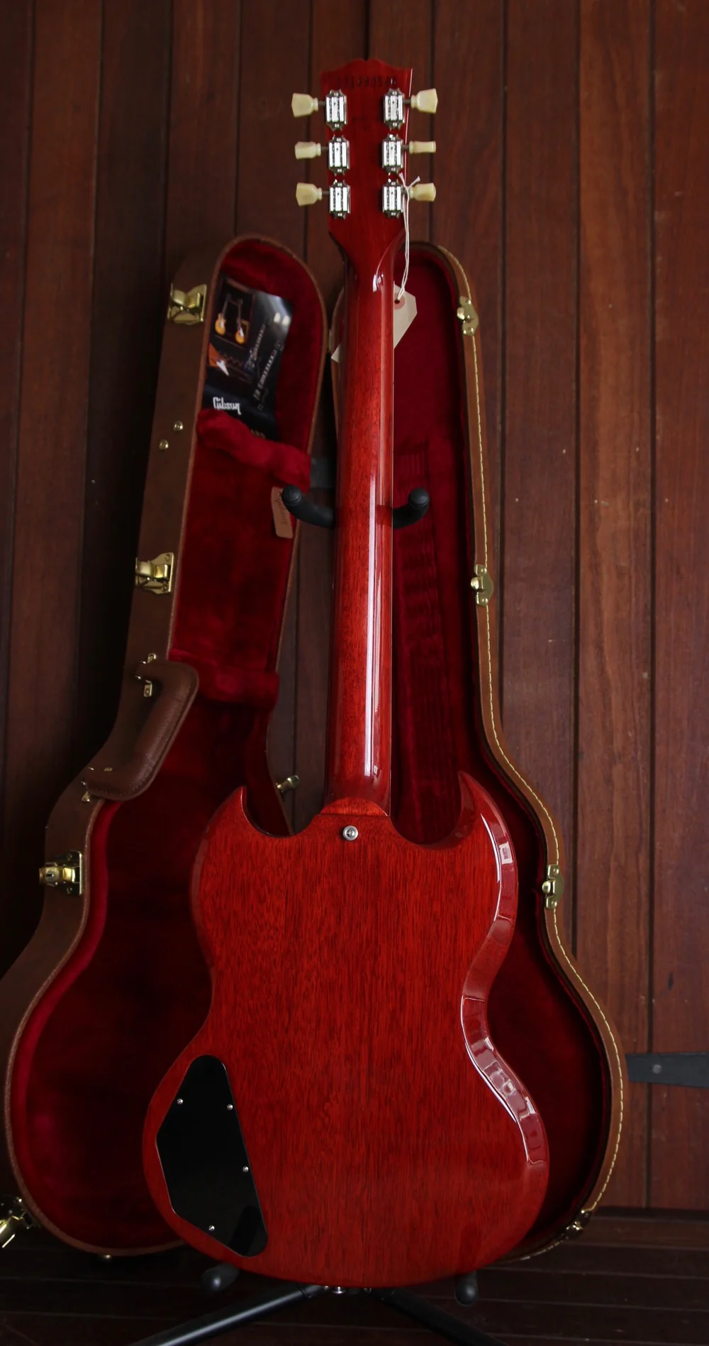 Gibson SG Standard '61 Maestro Vibrola Vintage Cherry - Image 6