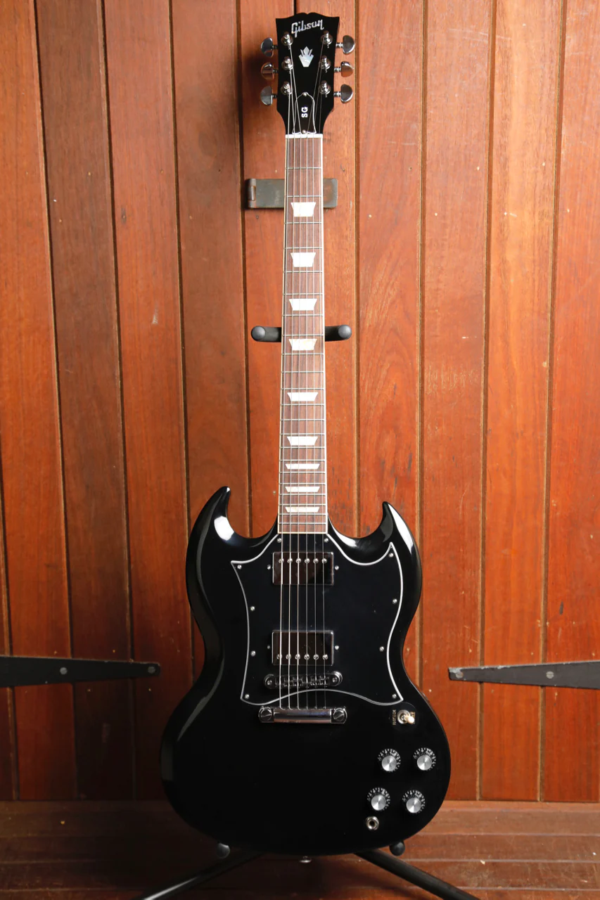 Gibson SG Standard Ebony Electric Guitar - Image 2