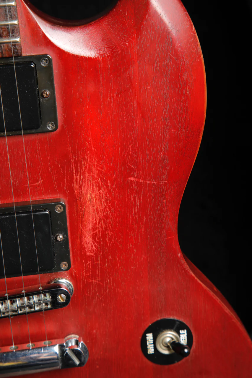 Gibson SGJ Faded Cherry Electric Guitar 2013 Pre-Owned - Image 7