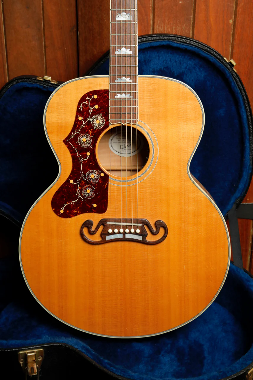 Gibson SJ-200 Standard Left Handed Natural Acoustic-Electric Guitar 2013 Pre-Owned - Image 22