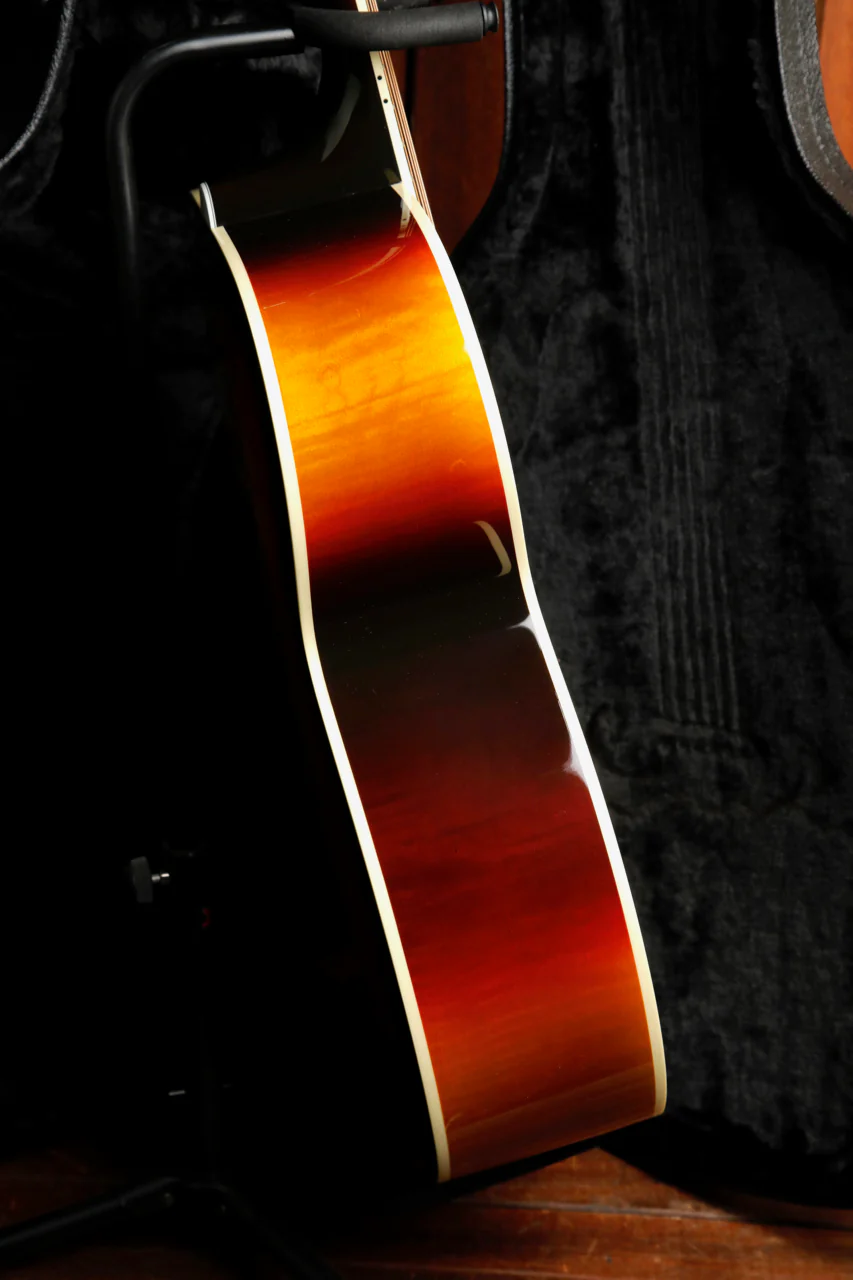 Gibson SJ-200 Standard Maple Tri Burst Acoustic-Electric Guitar - Image 10