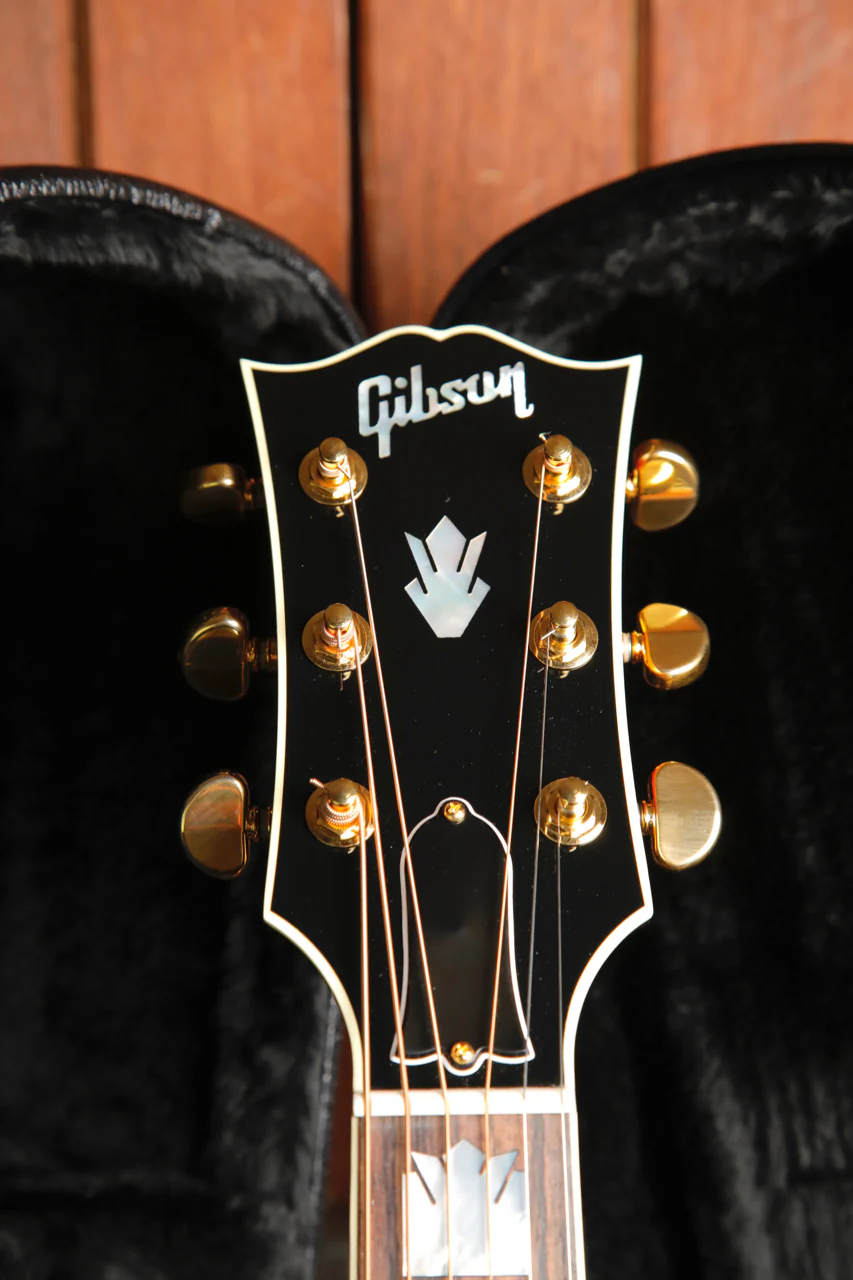 Gibson SJ-200 Standard Maple Tri Burst Acoustic-Electric Guitar - Image 3