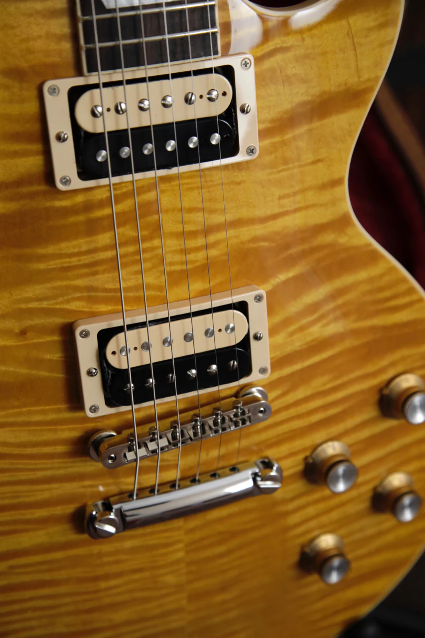 Gibson Slash Les Paul Standard Appetite Burst Amber Guitar - Image 4