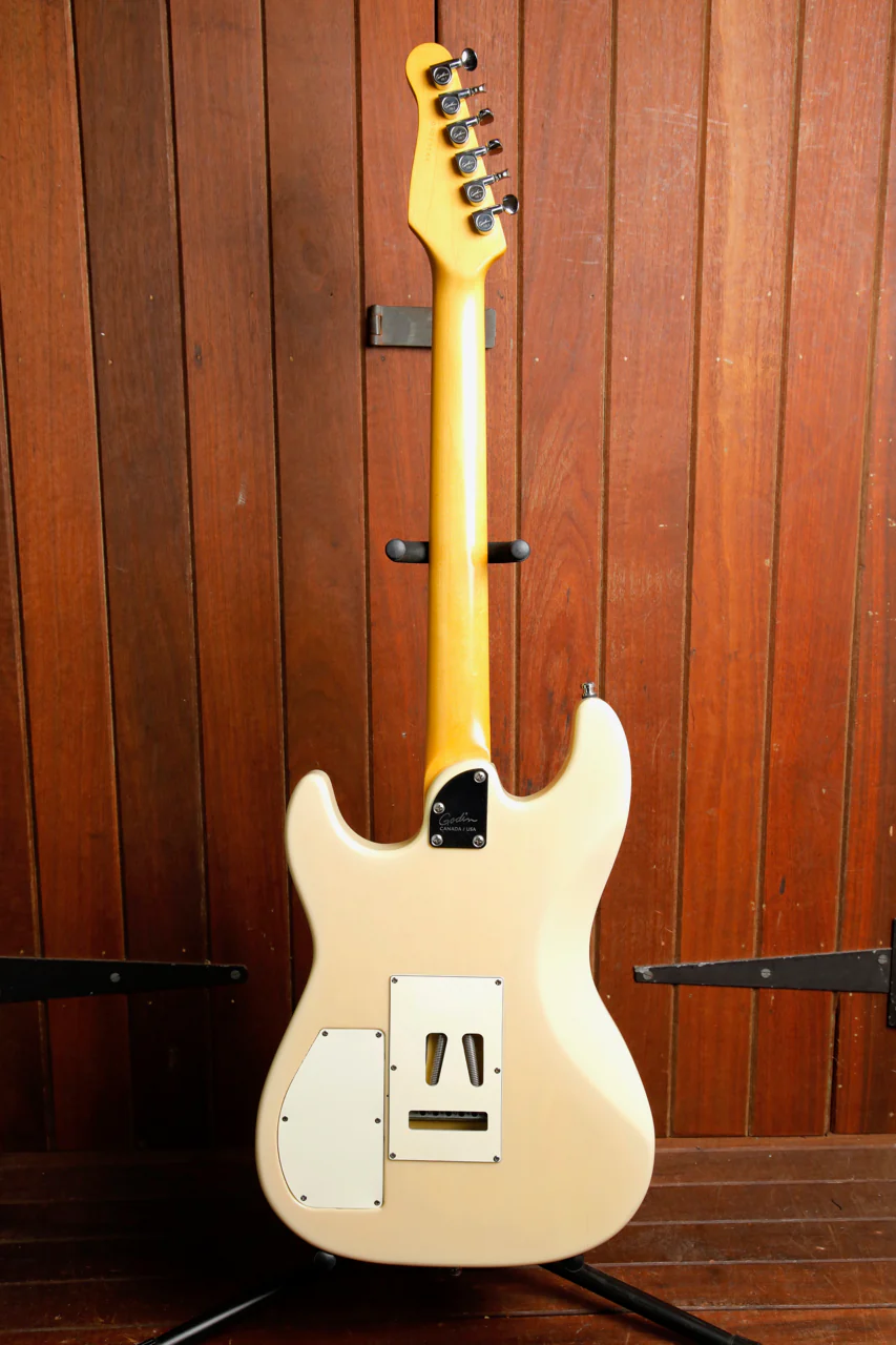 Godin Progression Trans Cream Solidbody Electric Guitar Pre-Owned - Image 11