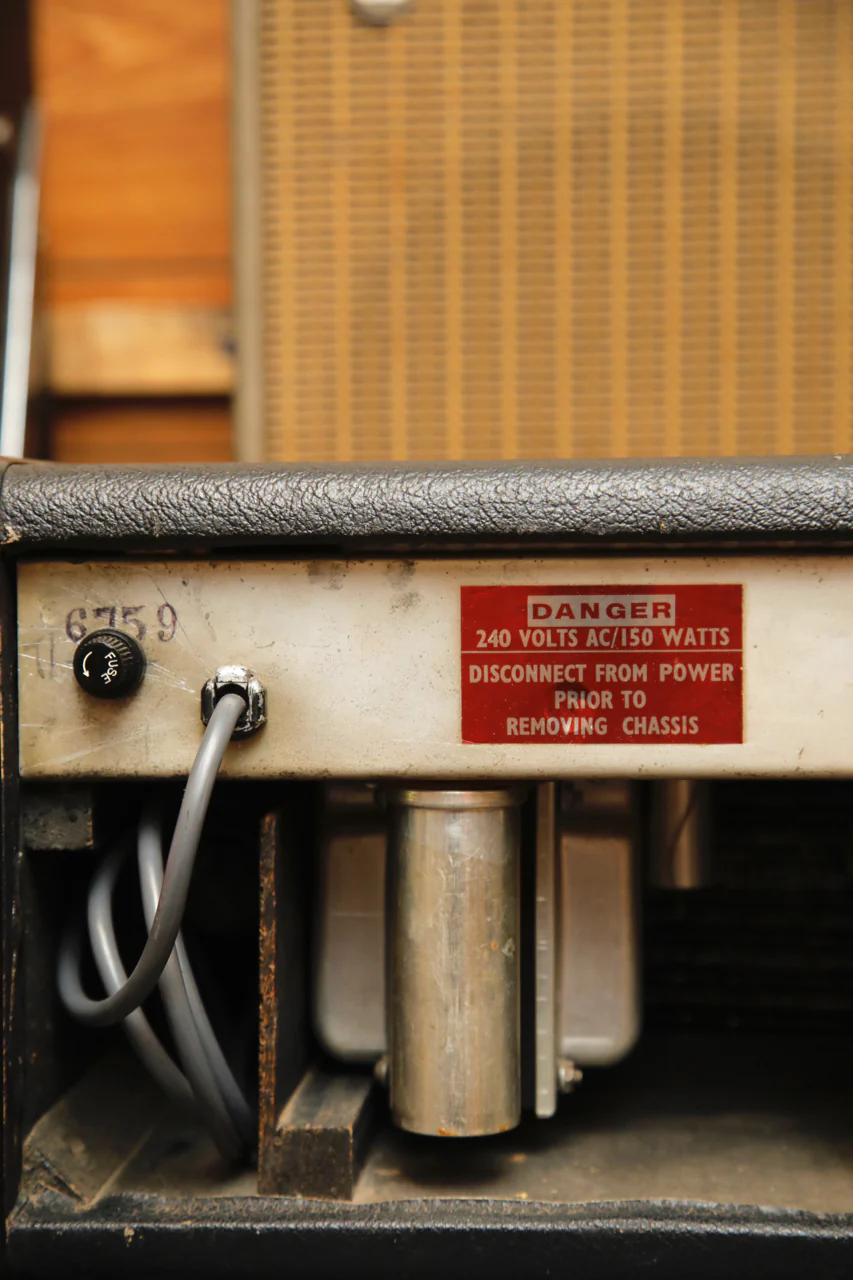Goldentone Reverbmaster 60 Valve Guitar Amplifier Head & 4x12" Speaker Cabinet 1967 Pre-Owned - Image 10