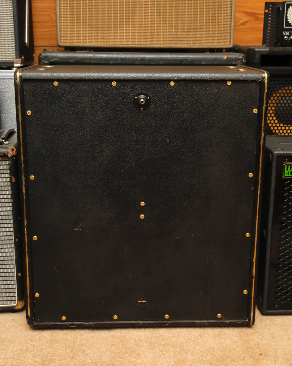 Goldentone Reverbmaster 60 Valve Guitar Amplifier Head & 4x12" Speaker Cabinet 1967 Pre-Owned - Image 11