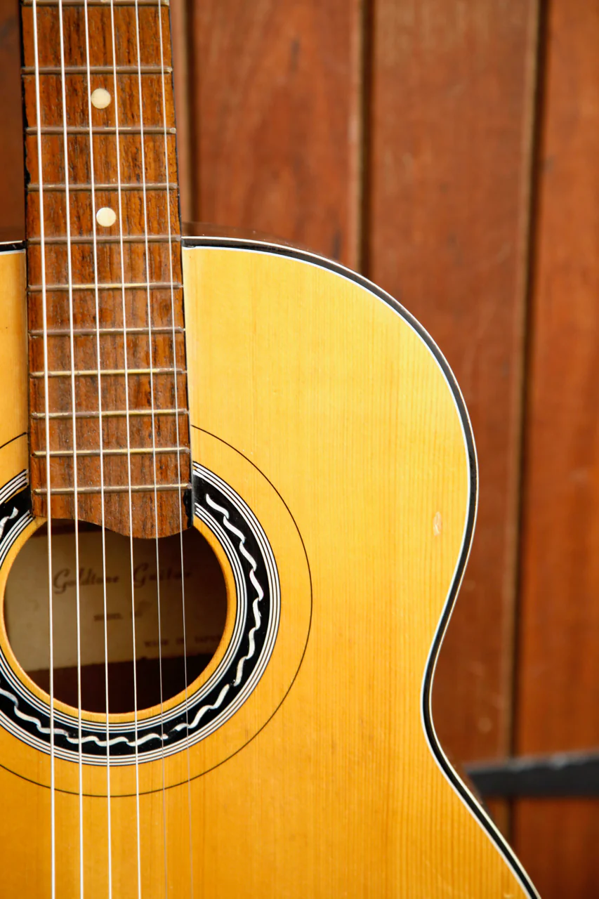 Goldtone Guitar Model No 400 Acoustic Guitar Made In Japan Vintage Pre-Owned - Image 5