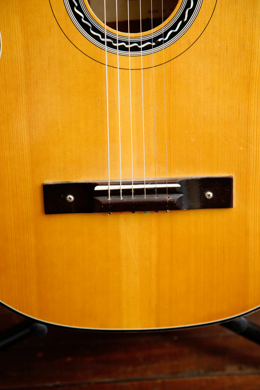 Goldtone Guitar Model No 400 Acoustic Guitar Made In Japan Vintage Pre-Owned - Image 6
