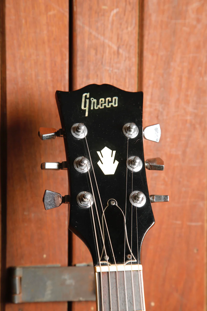 Greco PE-520 Walnut Vintage Electric Guitar Made In Japan Pre-Owned - Image 3