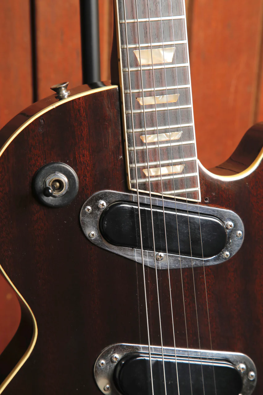 Greco PE-520 Walnut Vintage Electric Guitar Made In Japan Pre-Owned - Image 5