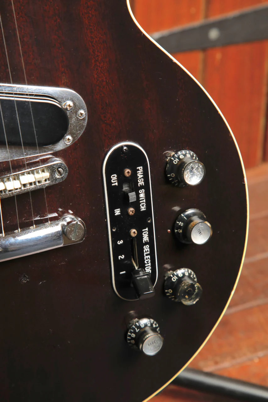 Greco PE-520 Walnut Vintage Electric Guitar Made In Japan Pre-Owned - Image 6