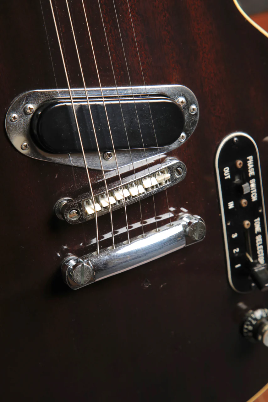 Greco PE-520 Walnut Vintage Electric Guitar Made In Japan Pre-Owned - Image 7