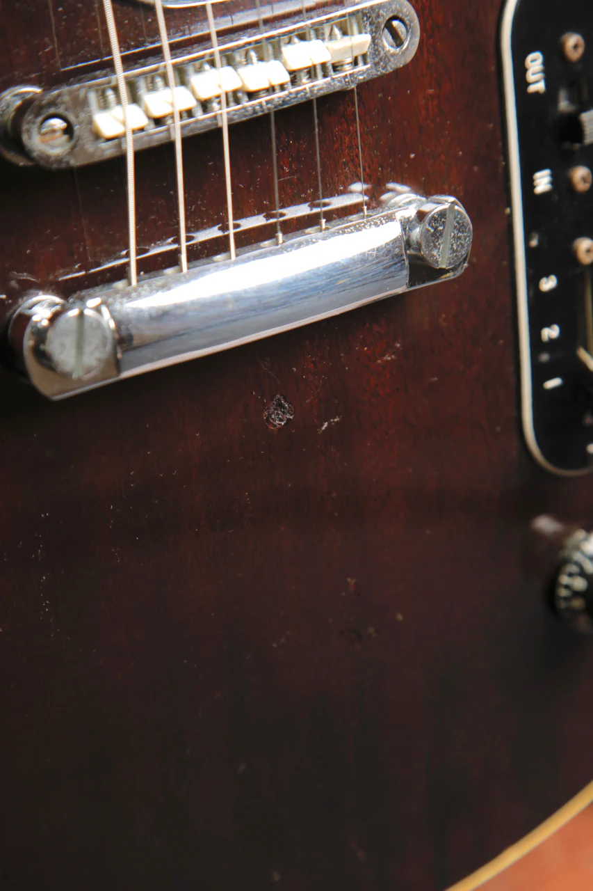 Greco PE-520 Walnut Vintage Electric Guitar Made In Japan Pre-Owned - Image 8