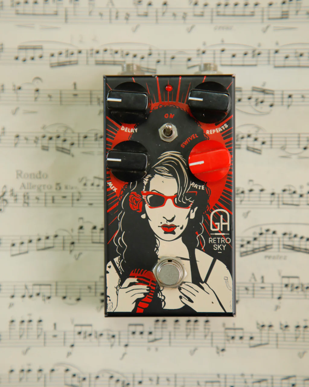 Greenhouse Effects Retro Sky Delay Pedal Pre-Owned