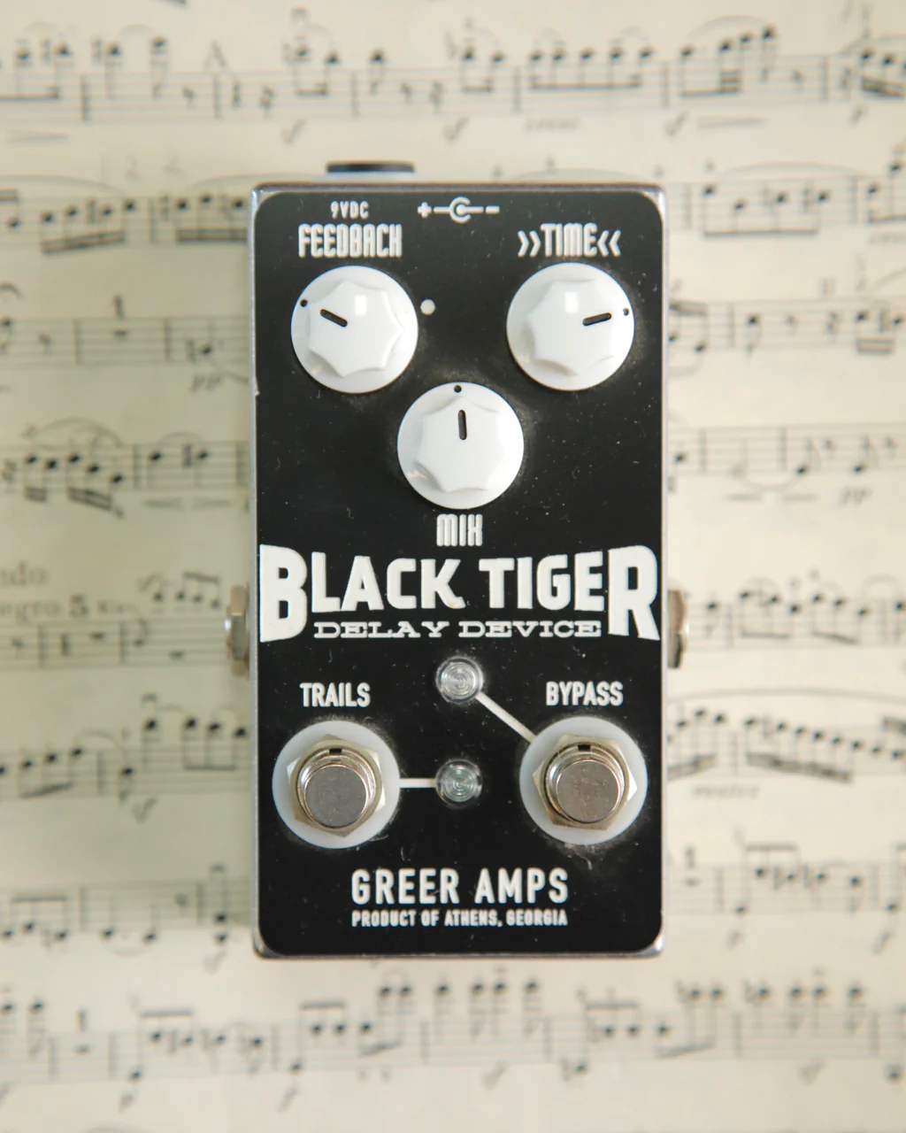 Greer Amplification Black Tiger Delay Device Pedal Pre-Owned