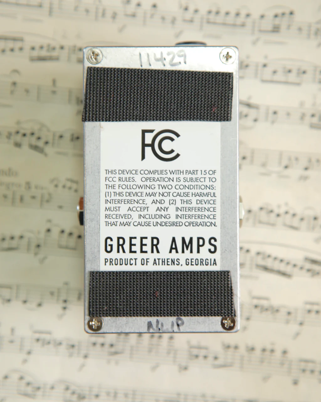 Greer Amplification Black Tiger Delay Device Pedal Pre-Owned - Image 2
