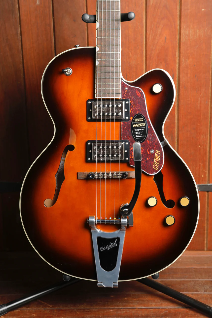 Gretsch G2420T Streamliner Hollow Body With Bigsby Robusto Burst