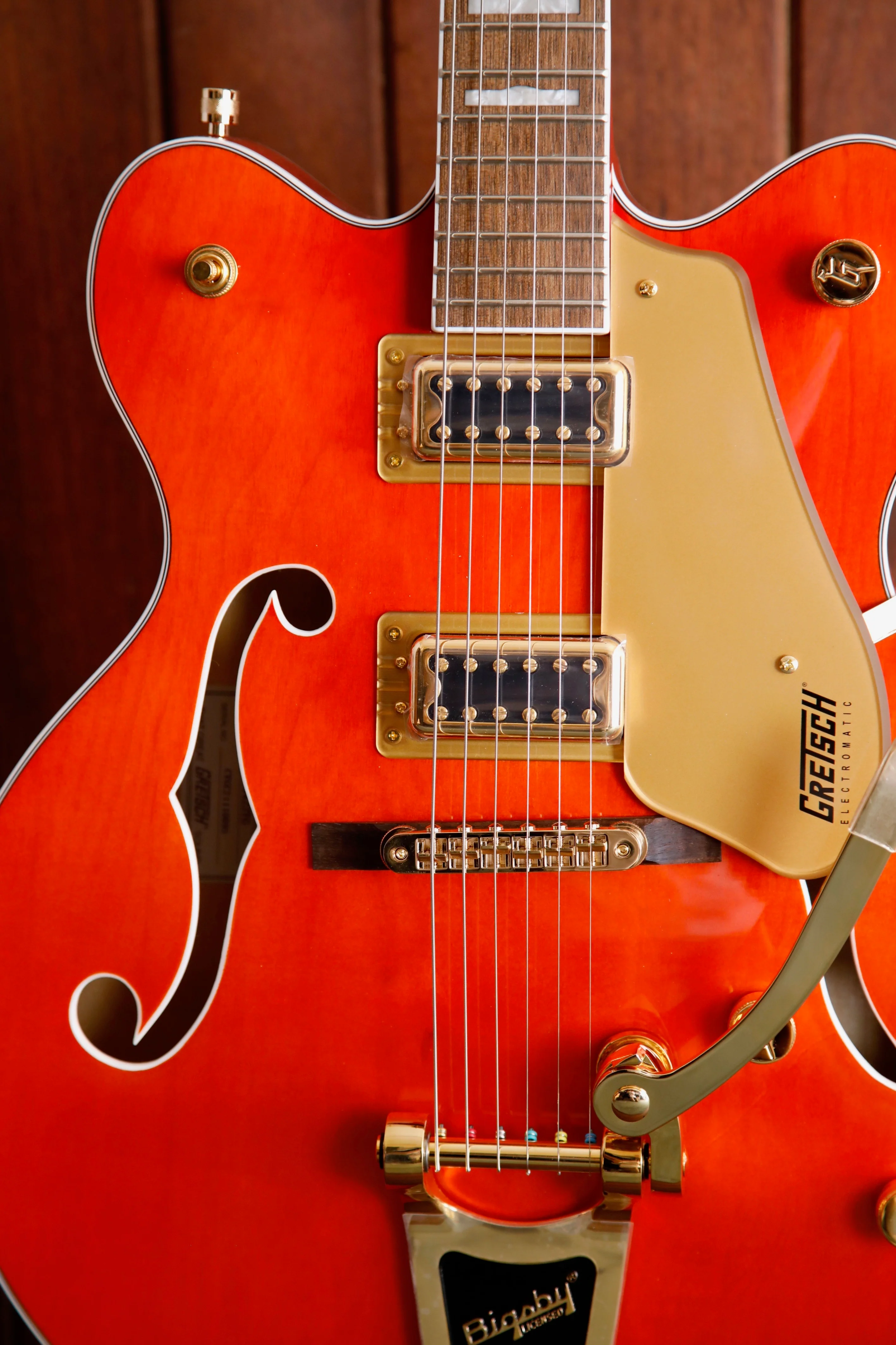 Gretsch G5422TG Electromatic Hollow Body Double-Cut Bigsby Orange Stain - Image 3