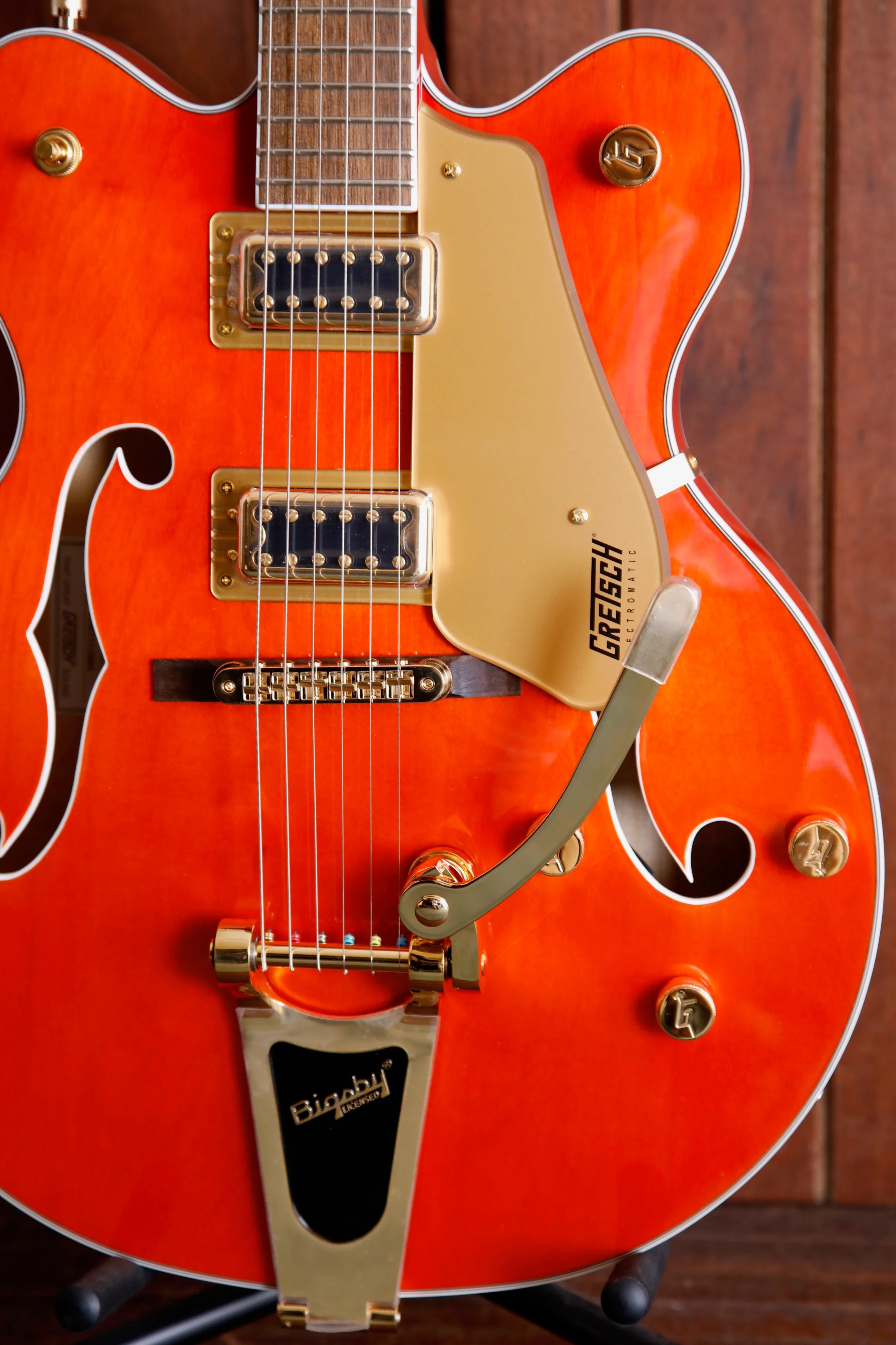 Gretsch G5422TG Electromatic Hollow Body Double-Cut Bigsby Orange Stain - Image 4