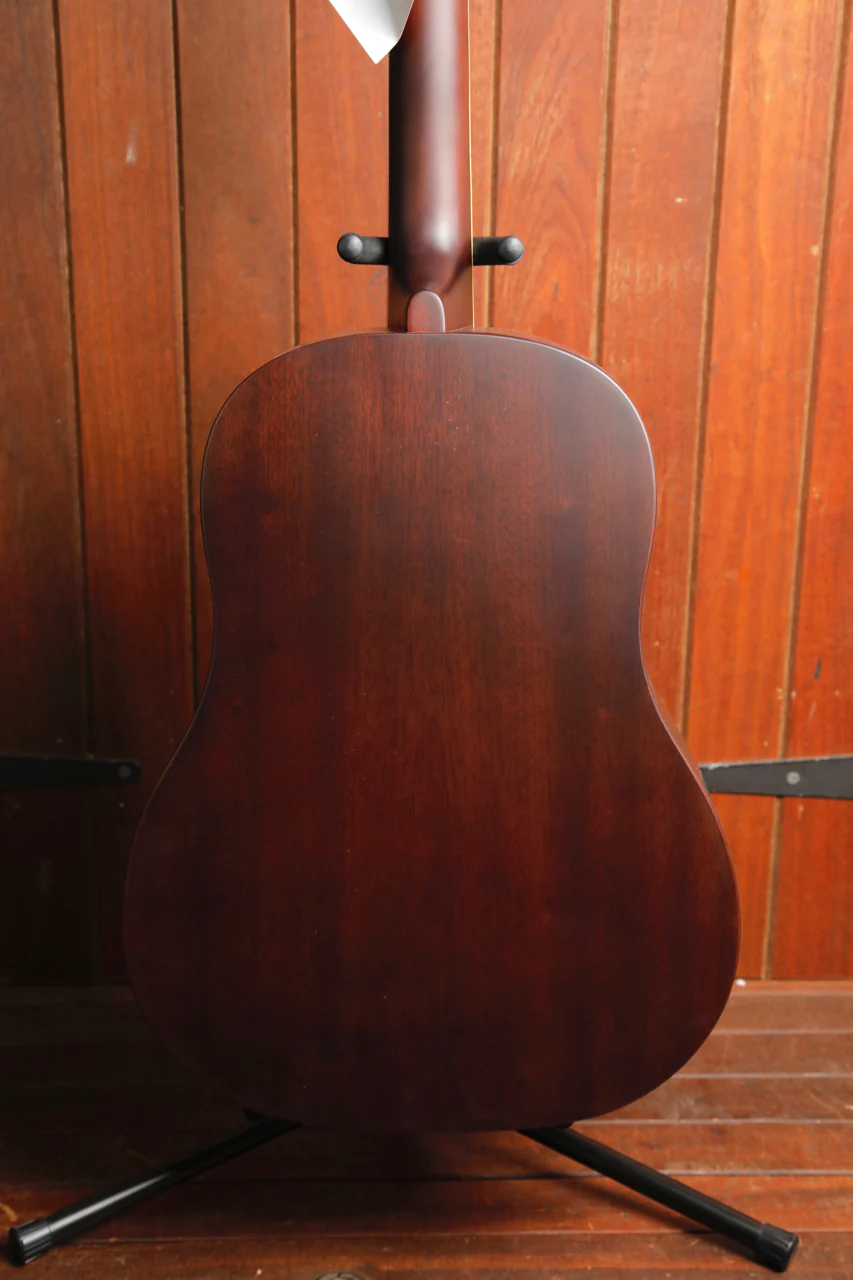 Gretsch Jim Dandy Dreadnought Deep Cherry Burst Acoustic Guitar - Image 10