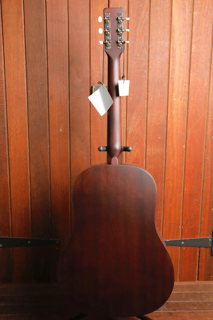 Gretsch Jim Dandy Dreadnought Deep Cherry Burst Acoustic Guitar - Image 11