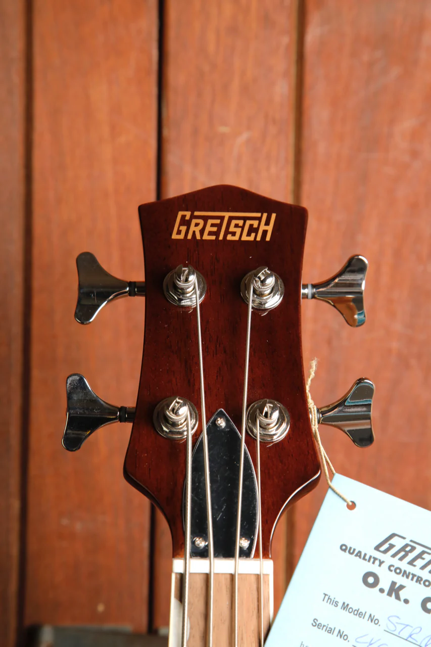 Gretsch Streamliner Jet Club Bass Single-Cut Vintage White - Image 3