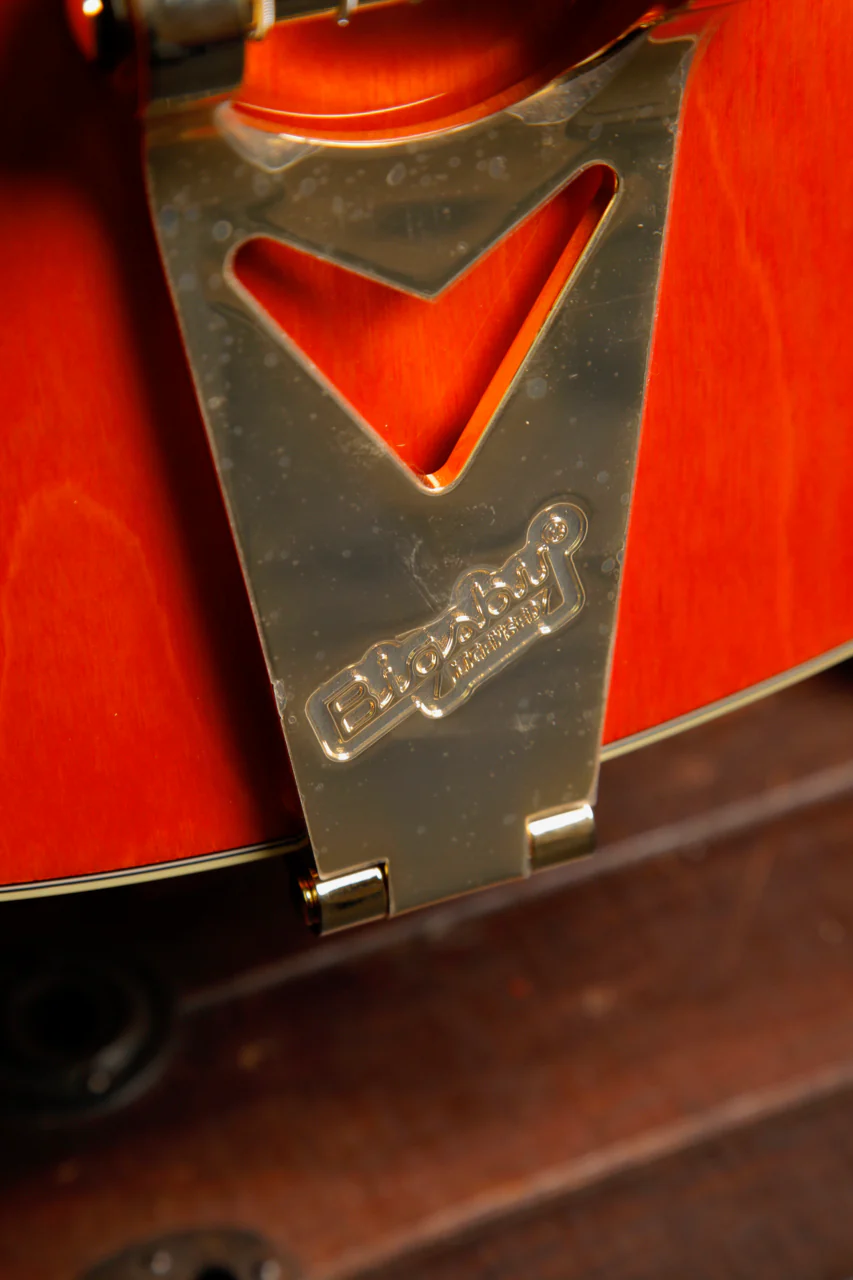 Gretsch Synchromatic Nashville Hollow Body Single-Cut With Bigsby 50s Orange Stain - Image 7