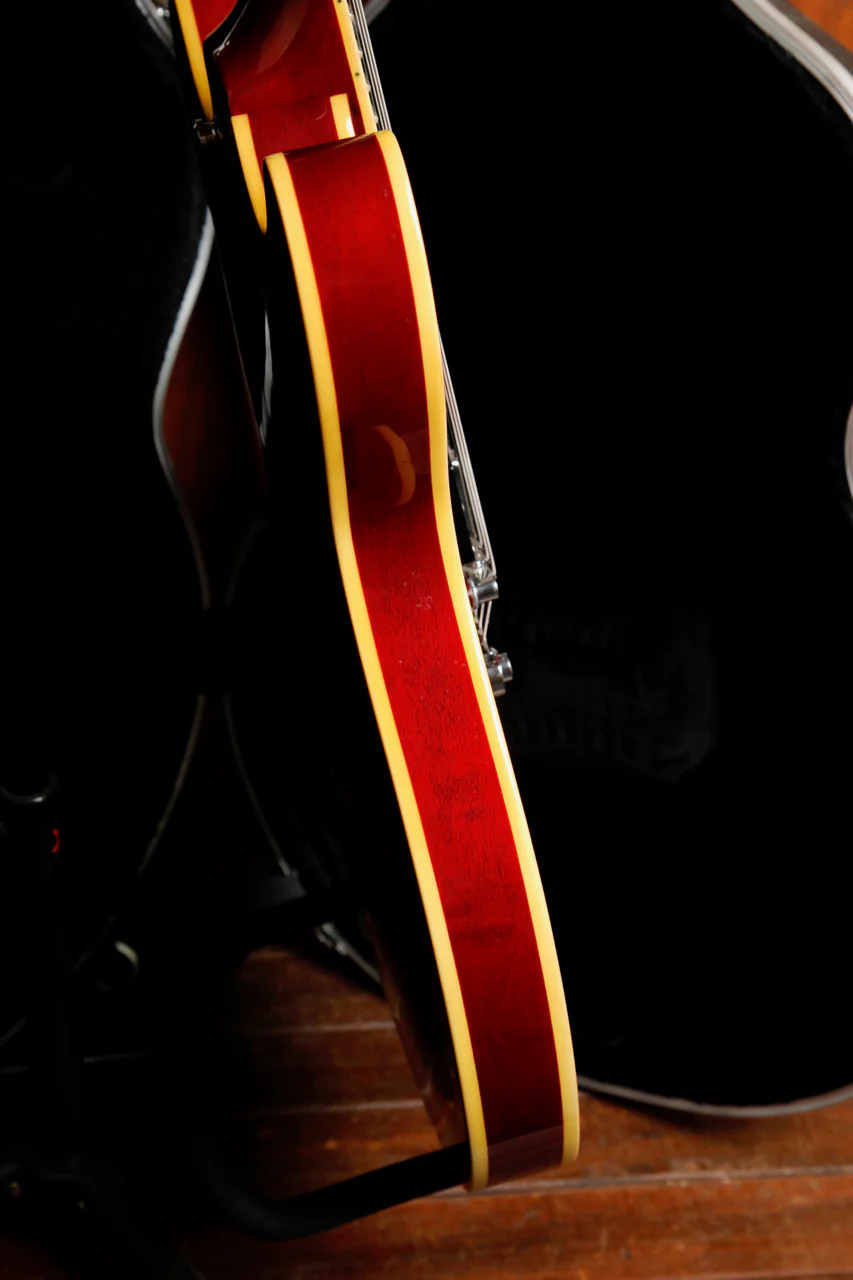 Hamer Echotone XT Semi-Hollow Cherry Red Electric Guitar Pre-Owned - Image 8