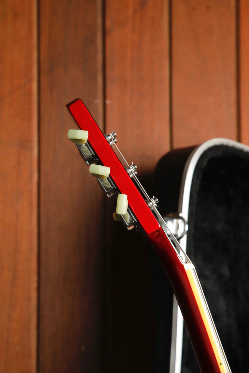 Hamer Echotone XT Semi-Hollow Cherry Red Electric Guitar Pre-Owned - Image 9