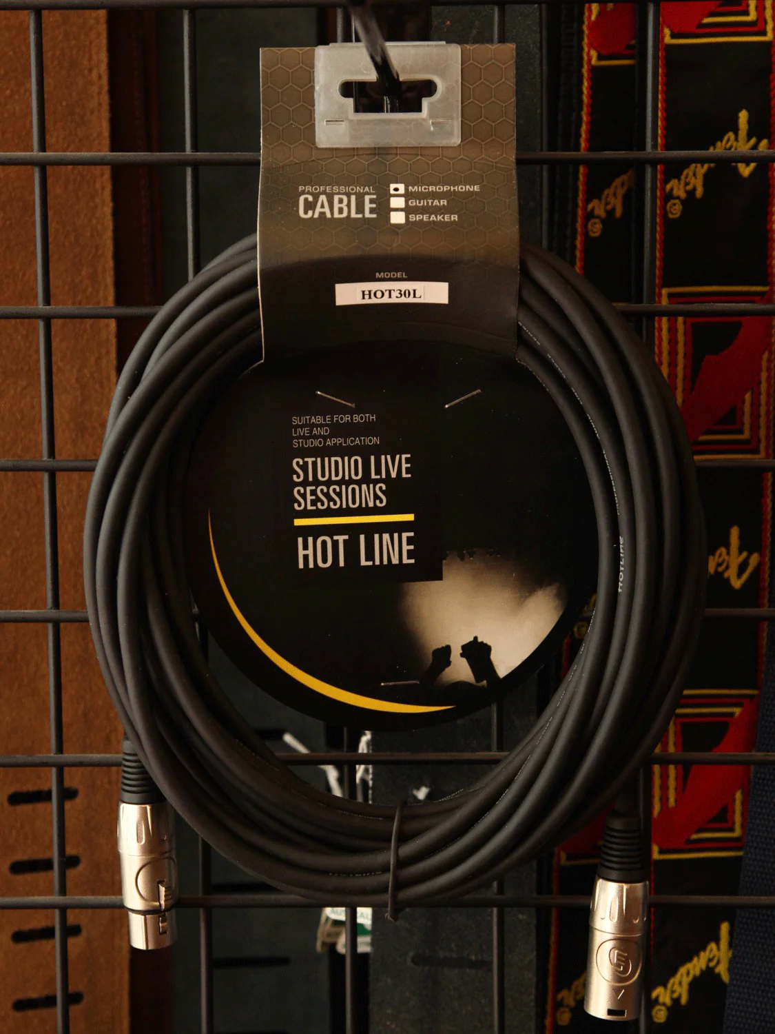 HotLine Microphone Cable HOT30L 30ft XLR-XLR Cable