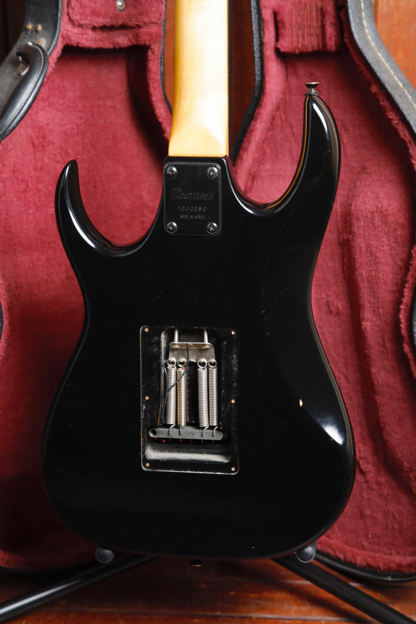 Ibanez EX350 Black Electric Guitar Made in Korea 1990 Pre-Owned - Image 10