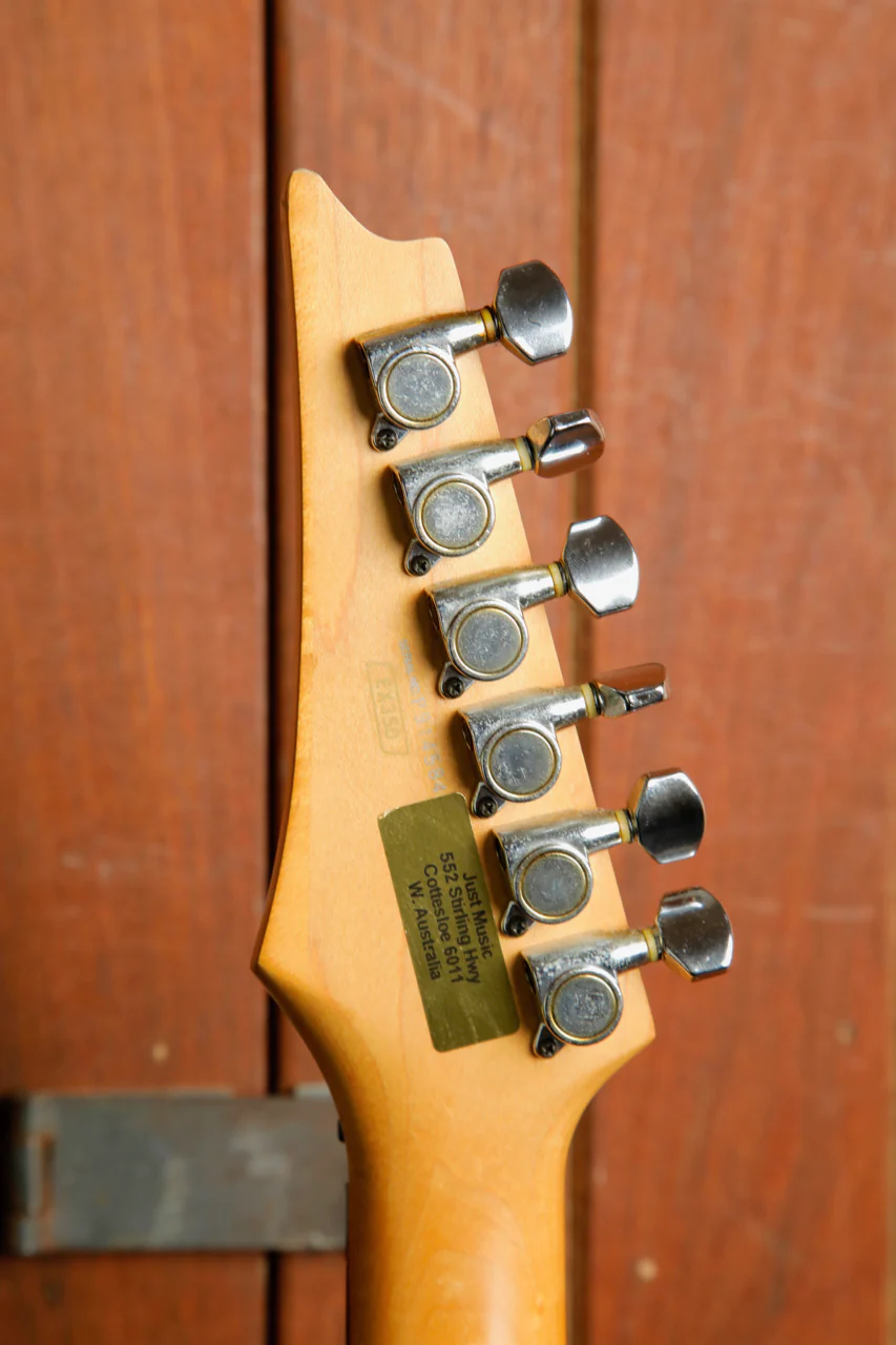 Ibanez EX350 Black Electric Guitar Made in Korea 1991 Pre-Owned - Image 12