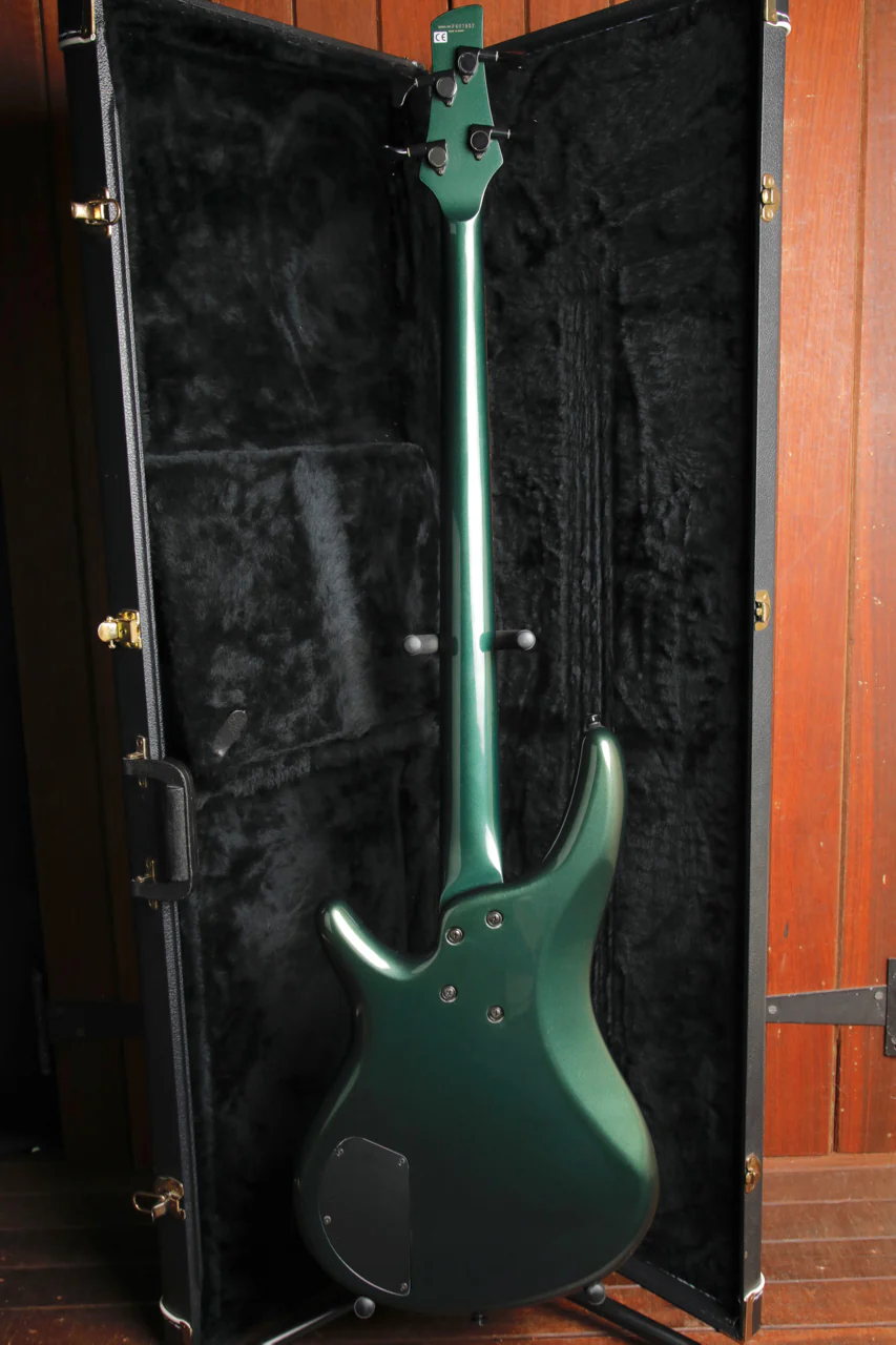 Ibanez SR800 Emerald Green Bass Guitar Made In Japan 1996 Pre-Owned - Image 14