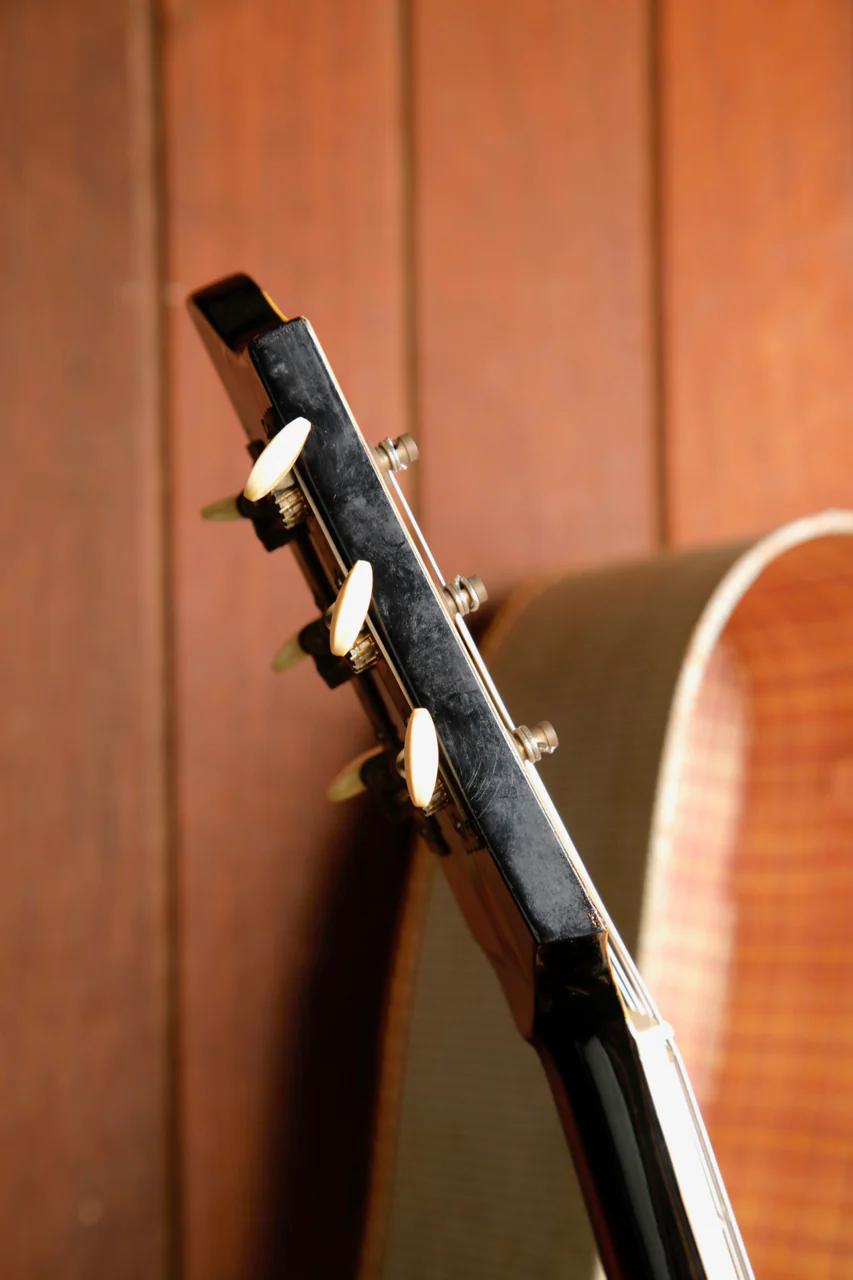 Isana Vintage 1950s Red Burst Archtop Acoustic-Electric Guitar Made in Germany Pre-Owned - Image 10