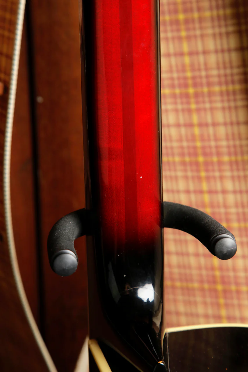 Isana Vintage 1950s Red Burst Archtop Acoustic-Electric Guitar Made in Germany Pre-Owned - Image 17