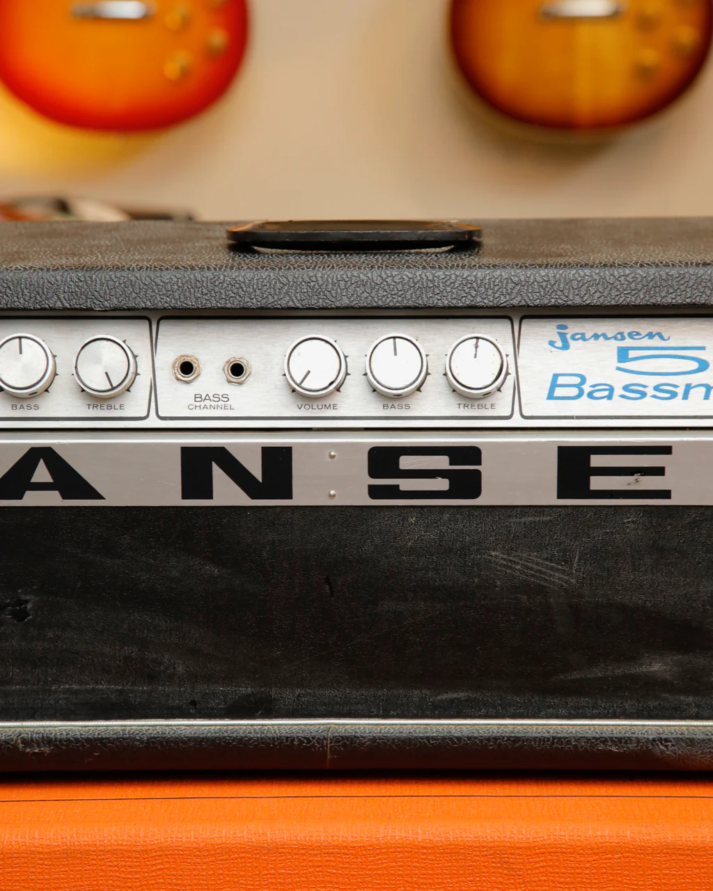 Jansen Bassman 50 Valve Amplifier Head 1970s Made in NZ Pre-Owned - Image 3