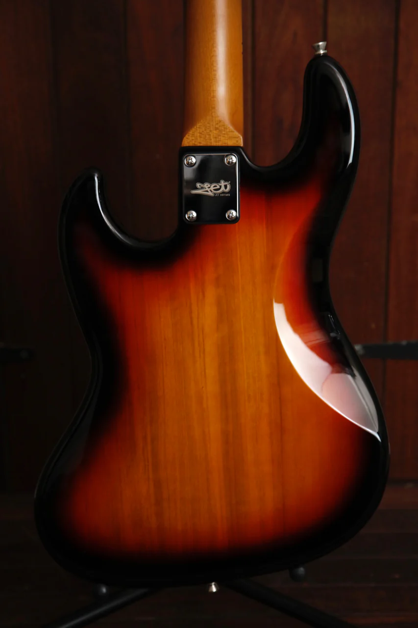 Jet Guitars JJB-300-SB Sunburst Bass Guitar - Image 7