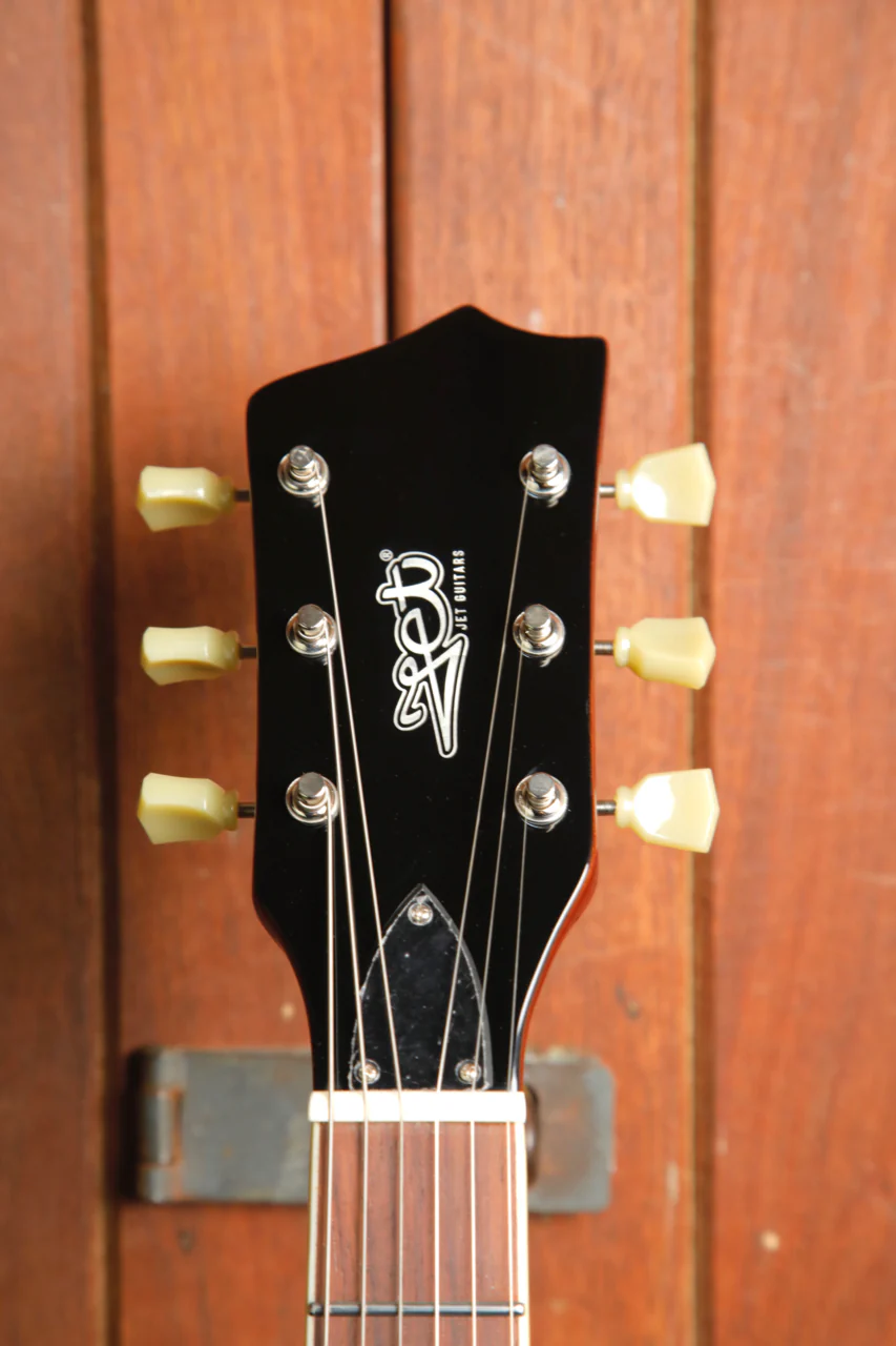 JET Guitars JL-500 Ice Tea Electric Guitar - Image 3